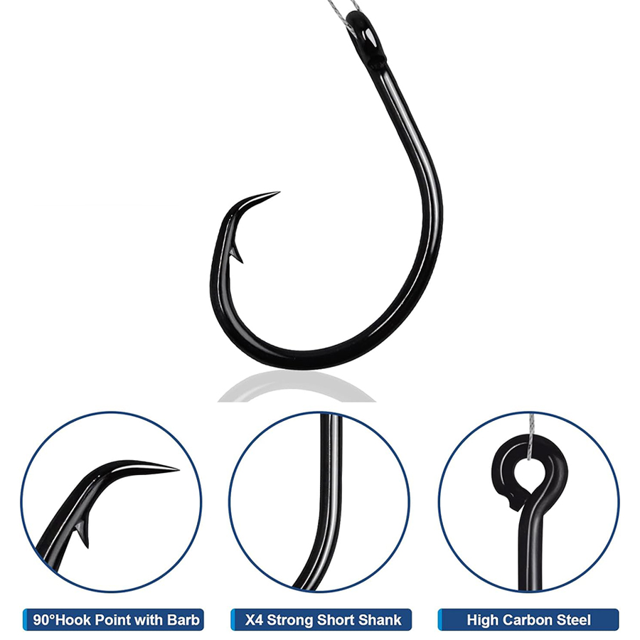 Mata Kail Lingkaran 3X Kuat un - Fishing Hook Assortment ulasan dan harga