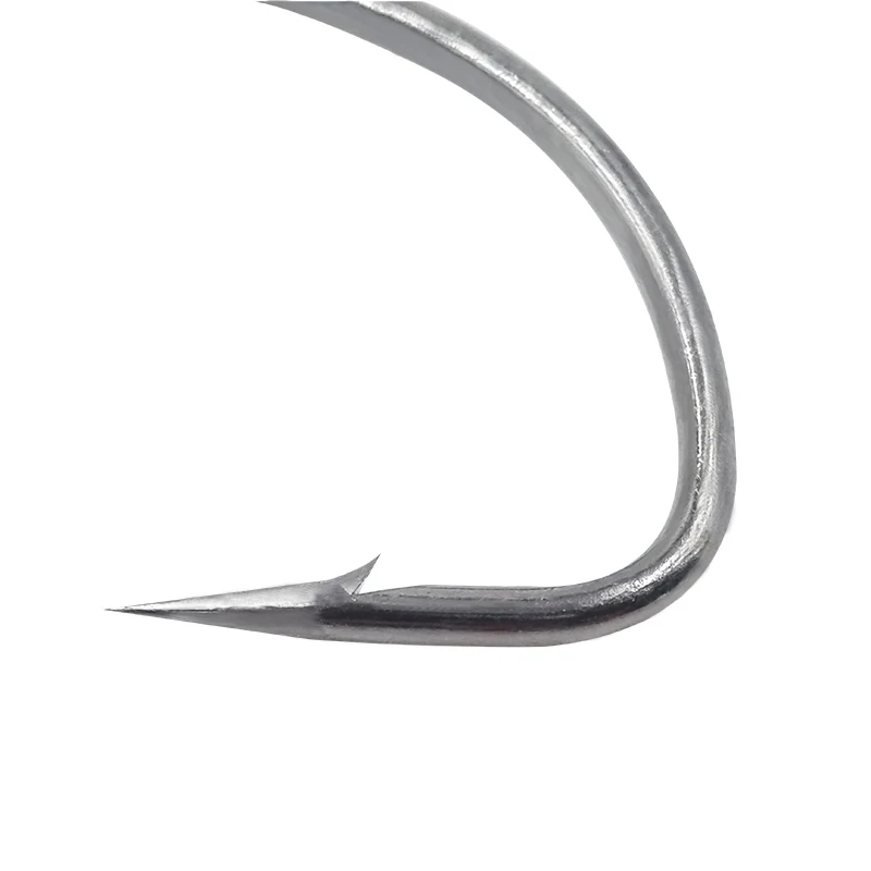OUTKIT 10 Buah/Lot Baja Karbon - Fishing Hook Offset ulasan dan harga
