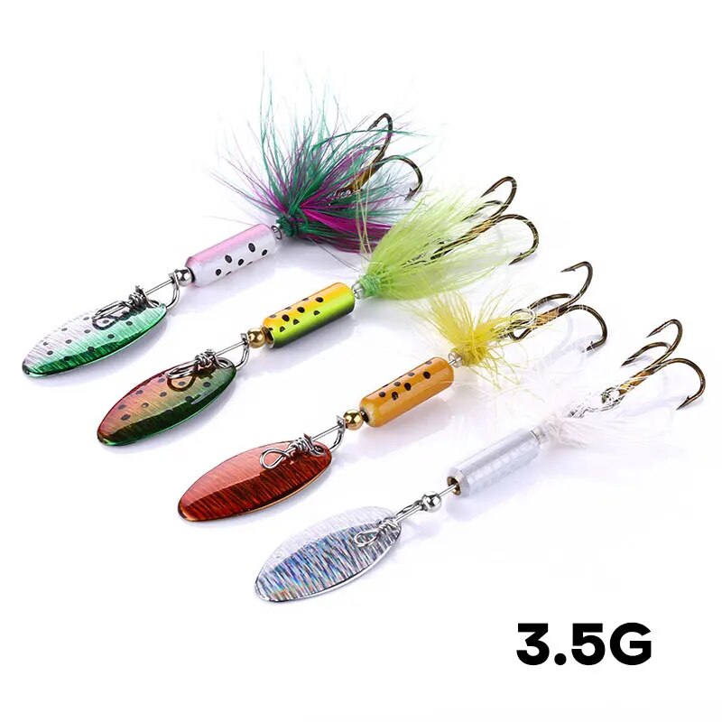 Umpan pancing logam VIB, 1 bua - Fishing Hook Offset ulasan dan harga
