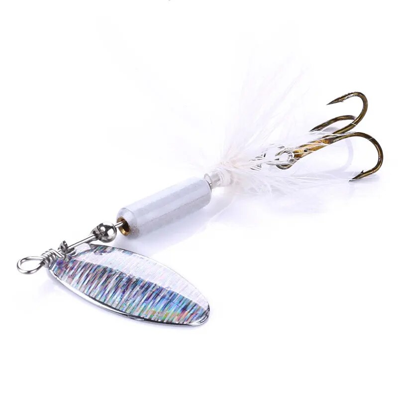 Umpan pancing logam VIB, 1 bua - Fishing Hook Offset ulasan dan harga