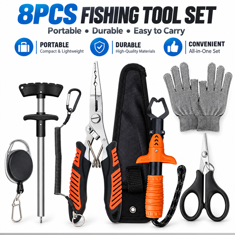 Set Tang Pancing Multifungsi P - Fishing Hook Sharpener ulasan dan harga